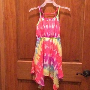 Cute bright little girls sundresses size 4